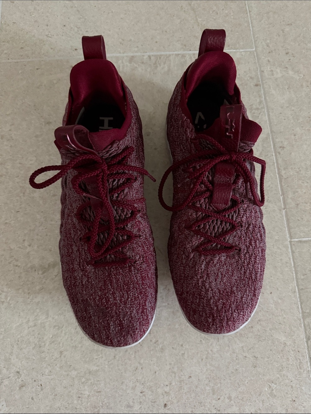 Nike Zoom Maroon Basketball Sneakers